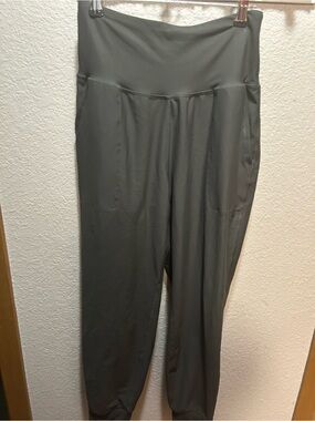 Old Navy Dark Gray Jogger Pants with High Waist